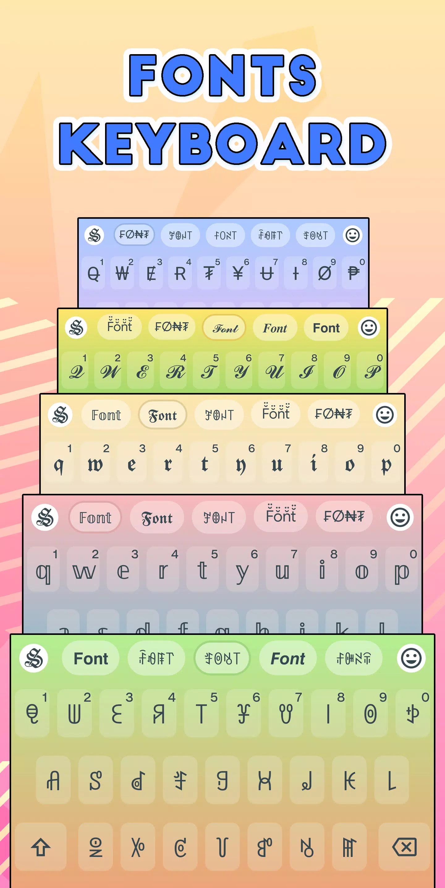 Stylish Text - Fonts Keyboard, Sticker And Nickname