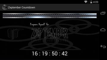 Zeptember Countdown capture d'écran 1