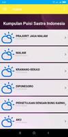 Kumpulan Puisi dan Syair Sastra Indonesia 1000+ capture d'écran 1