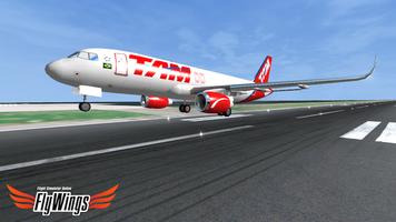 Flight Simulator 2014 FlyWings تصوير الشاشة 1