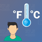 Body Temperature Fever Thermometer Records Diary أيقونة