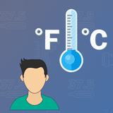 Body Temperature Fever Thermometer Records Diary icône