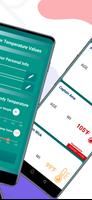 Body Temperature Fever Tracker تصوير الشاشة 1