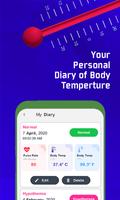 برنامه‌نما Thermometer Body Temp Diary عکس از صفحه