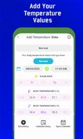 برنامه‌نما Thermometer Body Temp Diary عکس از صفحه