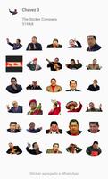 Chavez y Venezuela Stickers para WhatsApp capture d'écran 1