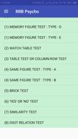 RRB ALP Psycho / Aptitude Test (Stage-3 Exam) imagem de tela 1