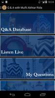 Q&A with Mufti Akhtar Rida Plakat