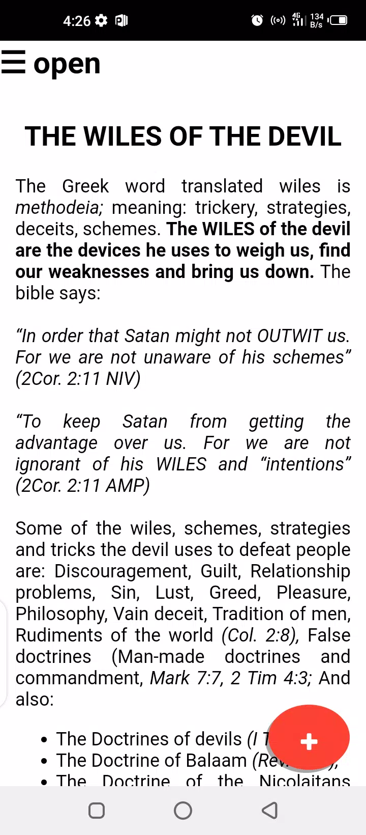 Spiritual Warfare Lite For Android - Apk Download