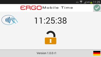 Ergo Mobile TimeTracker NFC poster