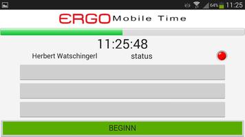 Ergo Mobile TimeTracker NFC screenshot 1