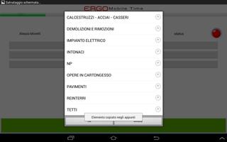 Ergo Mobile TimeTracker NFC capture d'écran 2
