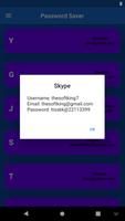 Password Saver capture d'écran 3