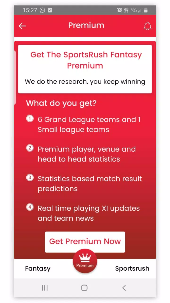 The SportsRush : Fantasy Predi APK for Android Download