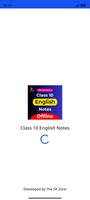 Class 10 English Guide & Notes Affiche