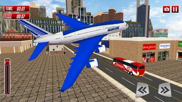 City Airplane Flight Tourist Transport Simulator! captura de pantalla 3