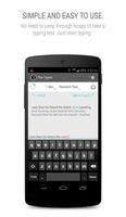 Typist: A Quick Typing Test скриншот 1
