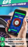 Voice Tachometer: Heads Up Display GPS Plakat