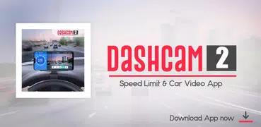 スピードメーターダッシュカム：カーカメラ、制限速度アプリ