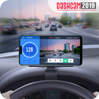 Tacho Dash Cam: Autokamera Zeichen