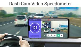 Compteur de vitesse Dash Cam: Caméra de voiture Affiche
