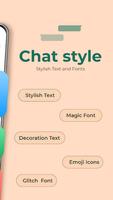 Chat Stylish Font 截图 1