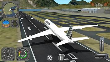 Flight Simulator 2013 FlyWings ảnh chụp màn hình 1