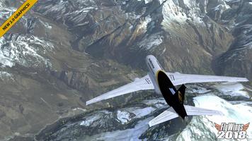 Flight Simulator 2018 FlyWings الملصق