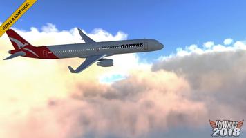 Flight Simulator 2018 FlyWings تصوير الشاشة 1