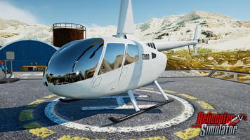 Helicopter Simulator 2024 FLY الملصق