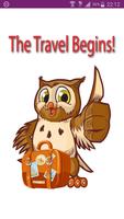 Travel Owl - The Travel Begins Affiche