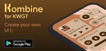 Kombine - material you widgets الملصق
