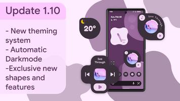 Kombine - material you widgets تصوير الشاشة 1