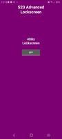 S20 Advanced Lockscreen Plakat