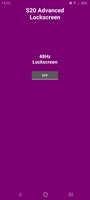 S20 Advanced Lockscreen Screenshot 1
