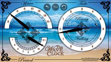 The Wave Clock - Waveclock Cartaz