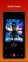 The Weeknd Music Player Affiche