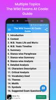 The Wild Swans At Coole: Guide captura de pantalla 1