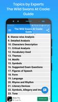 The Wild Swans At Coole: Guide captura de pantalla 2