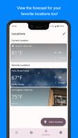 برنامه‌نما SimpleWeather عکس از صفحه