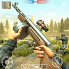 Gun Shooter Offline Game WW2 أيقونة