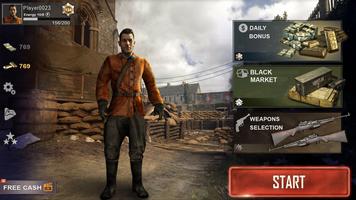 Gun Shooter Offline Game WW2 تصوير الشاشة 2