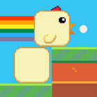 Stacky Chick Pixel Bird-icoon