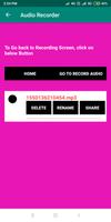Audio Recorder capture d'écran 2