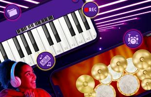 DJ Mixer, Piano & ElectroDrum تصوير الشاشة 3
