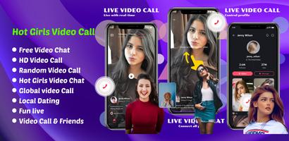 Sexy Video Call & Chat Random Plakat
