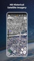 Спутниковая карта - 3D Земля постер