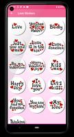 Romantic Love Sticker and Roma captura de pantalla 2