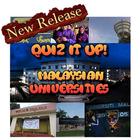 Quiz It Up! Universities of Malaysia Logo Game ikona