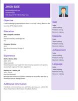 برنامه‌نما Smart CV عکس از صفحه
